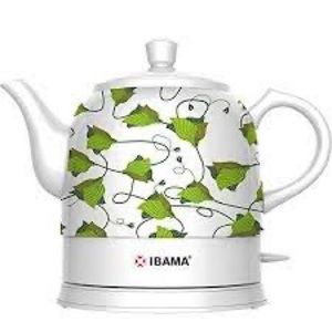 IBAMA Ceramic Electric Kettle, Cordless Water Teapot 1.2L | Electric kettle